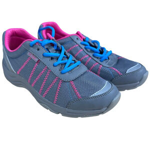 Vionic Alliance Active Orthotic Orthaheel Sneaker Gray/Pink Women's Size 12 EUC